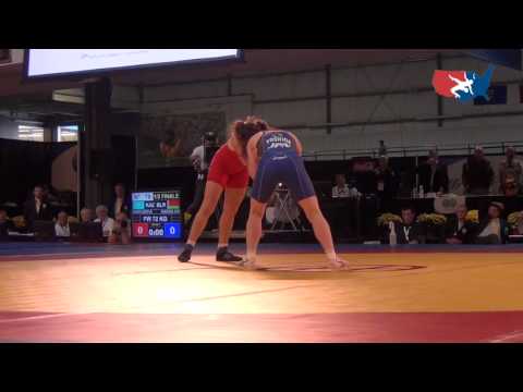 2012 WOMEN WORLDS: Yoshida (JPN) dec. Synyshyn (UKR), 55 kg semis