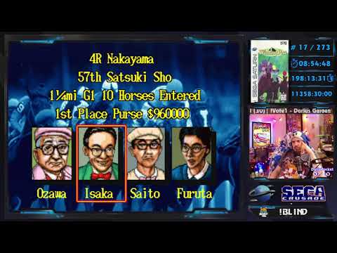 SEGA Crusade Vol 2 - #17 - Winning Post - Saturn - Part 2