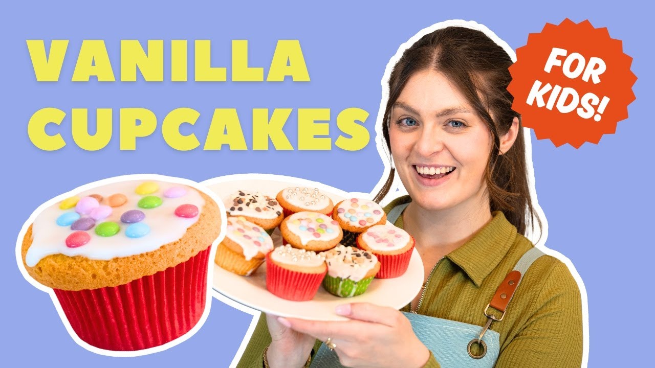 Vanilla Cupcakes with Lauren