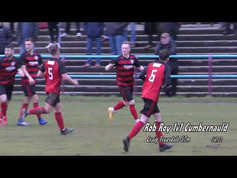 Kirkintilloch Rob Roy 4v1 Cumbernauld United 13.4.22