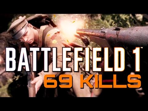 Battlefield 1: 69 Kills in the Forest (PS4 Pro Multiplayer Gameplay)