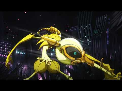 Accel World, Black Lotus vs Yellow Radio, 60 fps