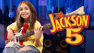 Ellen Alaverdyan (11yo) Plays Jackson 5 - Darling Dear (Bass Cover)