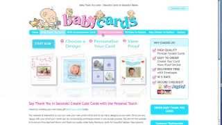 preview picture of video 'Baby Cards Now'