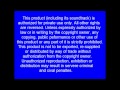 Navy Blue FBI Anti Priacy Warning Screens 2005 2013 DVD Version Remake