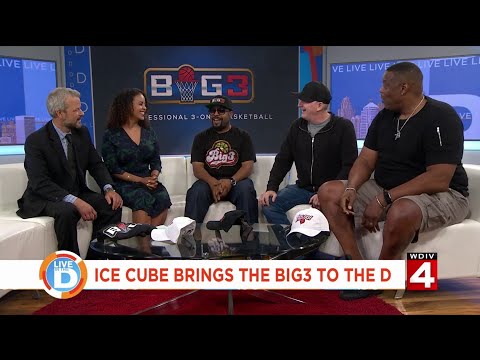Live in the D: Ice Cube The Big3 to the D