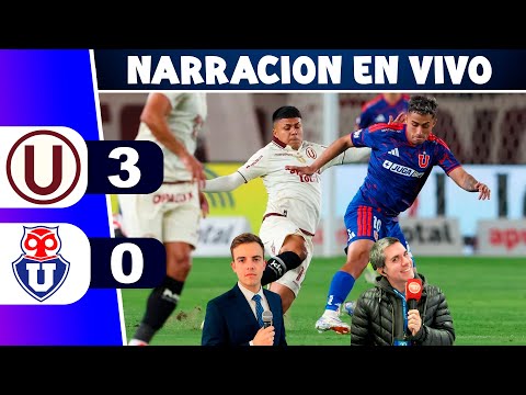!GOLEADA¡ UNIVERSITARIO 3 - 0 U DE CHILE ⚽ AMISTOSOS - PARTIDO SIMULADO - RELATO REY DEPORTIVO
