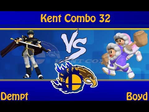 KC32 Grand Finals: Dempt (Marth) vs. Boyd (Ice Climbers)