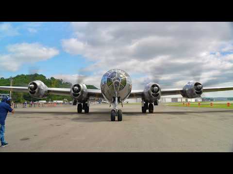 (4K) B-29 Superfortress "Doc" Startup