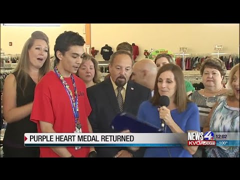 Purple Heart returned to family