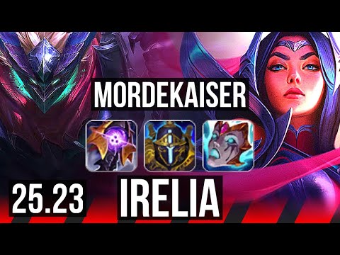MORDEKAISER vs IRELIA (TOP) | 16/2/13, Legendary, 43k DMG | EUW Master | 25.23