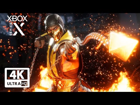 MORTAL KOMBAT 11: ULTIMATE All Cutscenes (XBOX SERIES X) Game Movie 4K 60FPS Ultra HD