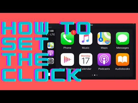 YouTube video about: How to change the time on alpine radio?