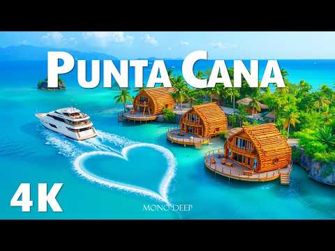 PUNTA CANA 4K | DRONE FOOTAGE ULTRA HD, Explore the Jewel of the Dominican Republic with Deep House