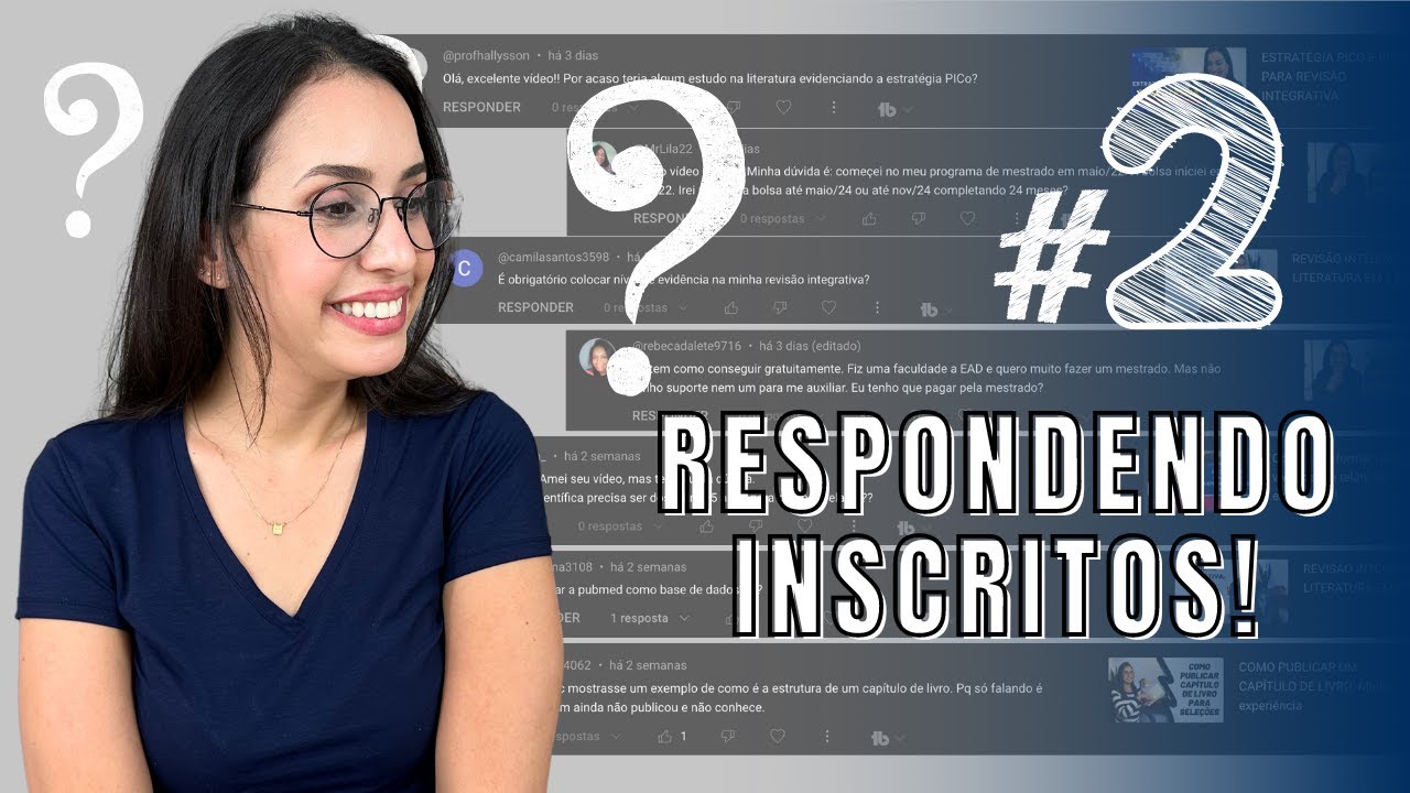 Quero carreira acadêmica: Residência ou mestrado - REPONDENDO INSCRITOS ep. 2
