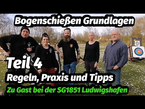 Grundlagen Bogenschießen Teil4. Christina, Rudi + Tom. Regeln, Praxis + Tipps. Bogensport Extrem