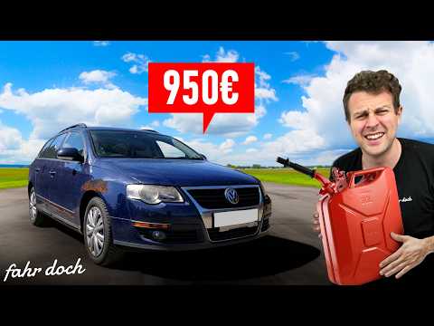 2000km on one tank of fuel!? Can I do that with this 1.9 TDI Passat for €950?