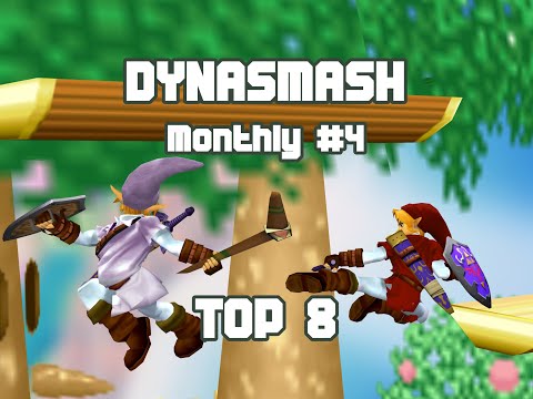Dynasmash Monthly #4 - Top 8 - Super Smash Bros. Melee - ft. Noxxa, Kelvin, fosfo, rembun & more