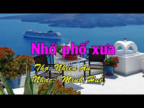 Nhớ phố xa - Minh Huề