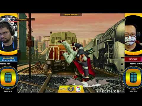 Busterwolf vs Score (スコア) - KOF '98 Neo Geo World Tour Season 2 Global Finals TOP-32