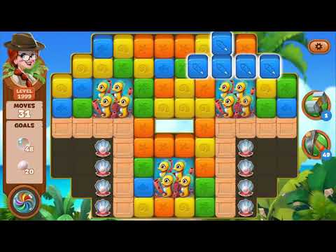 Lost Island Blast Adventure Level 1999 NO BOOSTERS - A S GAMING ✔️