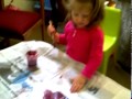 Painting Barney