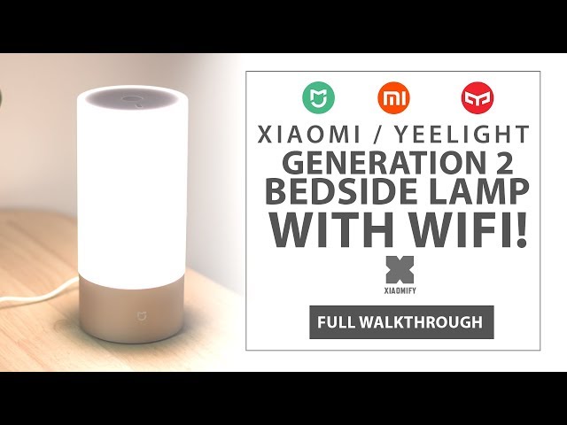 Video Teaser für Xiaomi Yeelight Bedside Lamp (New WIFI model!)