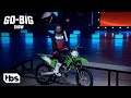 Go Big Show James Carter Motocross Rider Is Back And Flies Through The Air Clip TBS