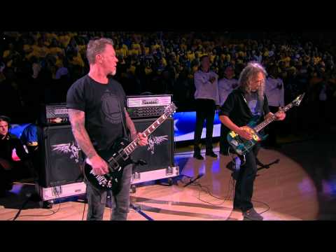 Metallica Performs National Anthem Before Finals Game 5