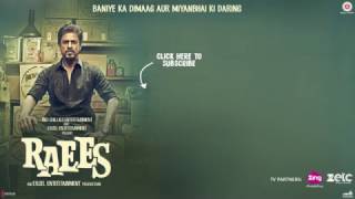 Dhingana   Raees   Shah Rukh Khan   JAM8   Mika Singh