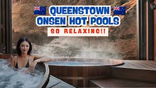 ONSEN HOT POOLS QUEENSTOWN 🇳🇿 | Private Hot Pool & Mountain Views | New Zealand Vlog EP.3