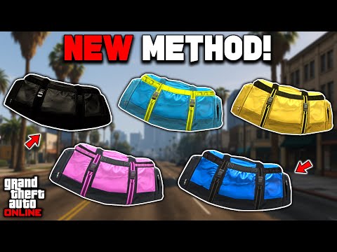 New Colored Duffel Bags Glitch in GTA 5 Online!