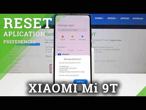 How to Reset App Preferences in XIAOMI Mi 9T – Restore App Defaults