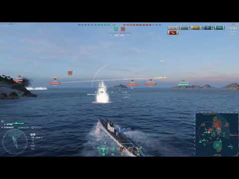 My best submarine round so far | World of Warships