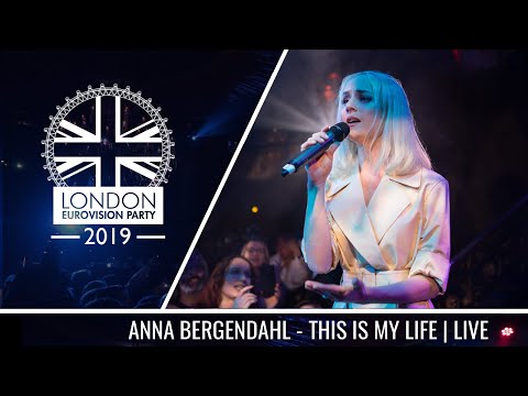 Anna Bergendahl - This Is My Life (Sweden 2010) | LIVE | OFFICIAL | 2019 London Eurovision Party