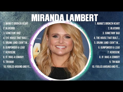 Miranda Lambert Top Of The Music Hits 2024 - Most Popular Hits Playlist