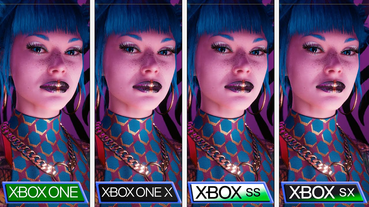 Cyberpunk 2077 : comparatif Xbox one, X, Series S et X