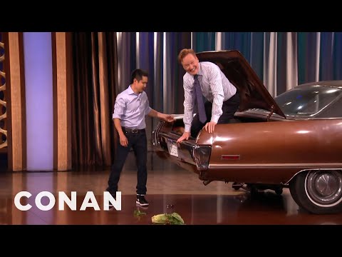 Steven Ho Prepares Conan For Parking Lot Assaults | CONAN on TBS