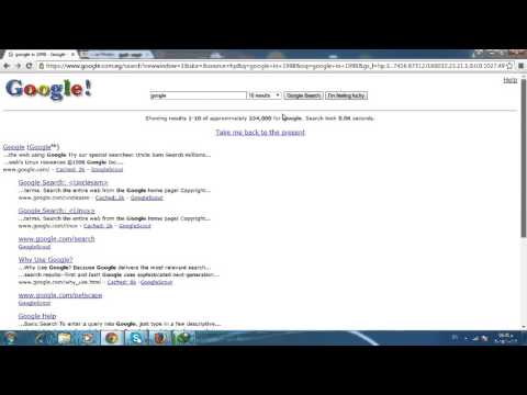 how to get Retro Google trick