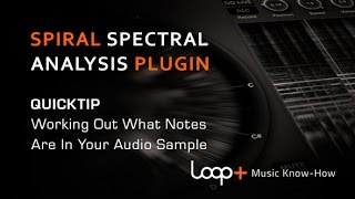 Video thumbnail for Spiral Spectral Analyser Plugin - Discover The Notes In Your Samples by Plugin Boutique