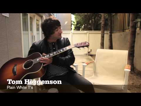 Tom Higgenson of Plain White T's "Happy 40th Anniversary" - Taylor Guitars