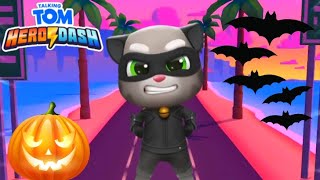 Talking Tom Hero Dash Halloween 2025 - Cat Noir Tom