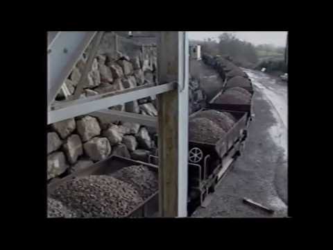 Klasse 37 in Hansons Machen-Steinbruch in den 90er Jahren