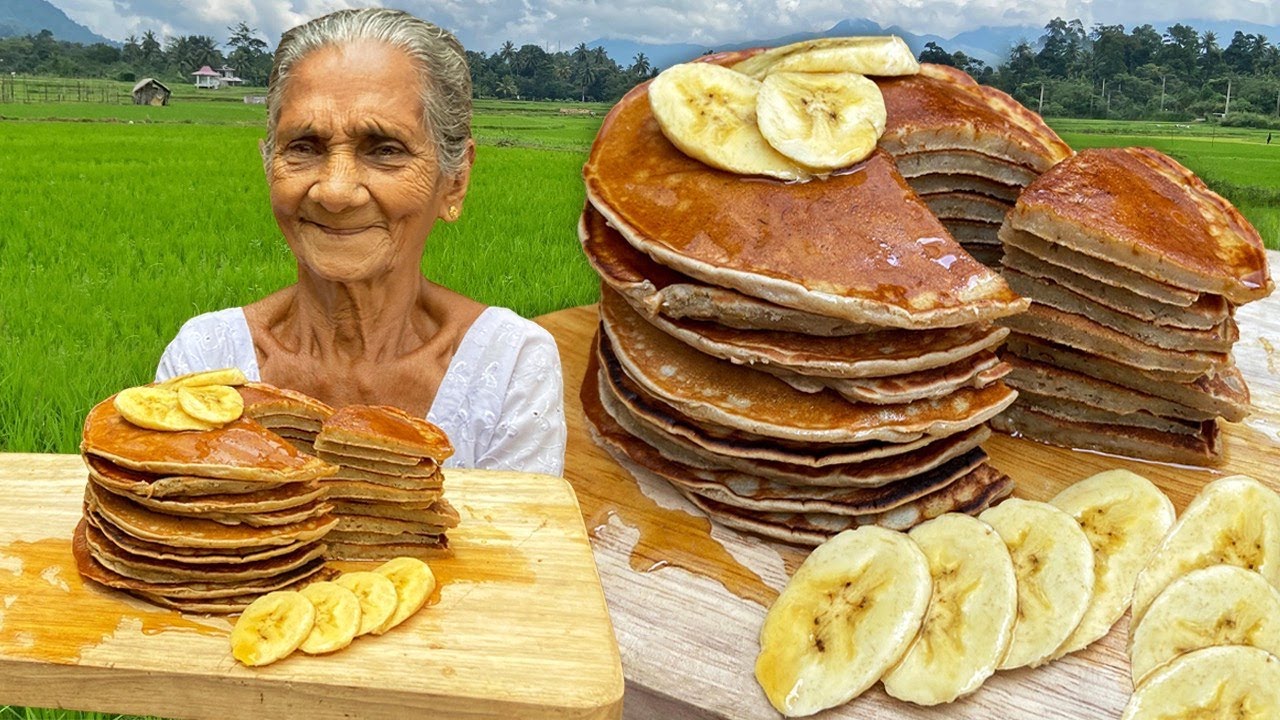 Banana Yoghurt Pancake