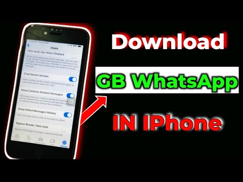 Install GB Whatsapp in any Iphone. ( See contacts deleted chats )
