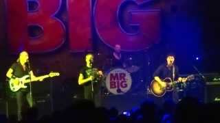MR BIG Cool footage of Pat Torpey intoducing EAST/WEST at the SABAN THEATER 2/22/2015