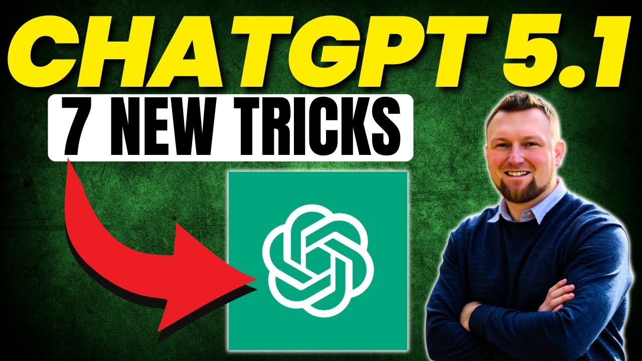 ChatGPT 5.1 Is CRAZY POWERFUL – 7 New Tricks Making Me 2x Faster (Real Use Cases)