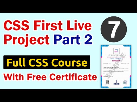 CSS First Live Project Part 2