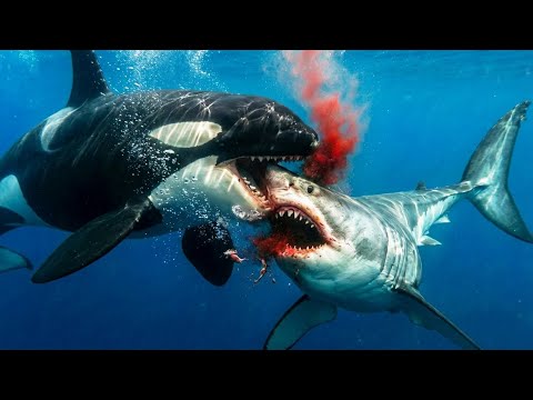 Killer Whale vs Great White Shark: The Battle for Survival | Wildlife Documentary