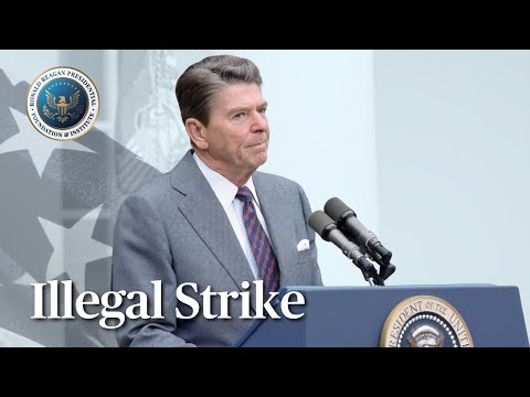 President Reagan's Remarks on the Air Traffic Controllers Strike | August 3, 1981